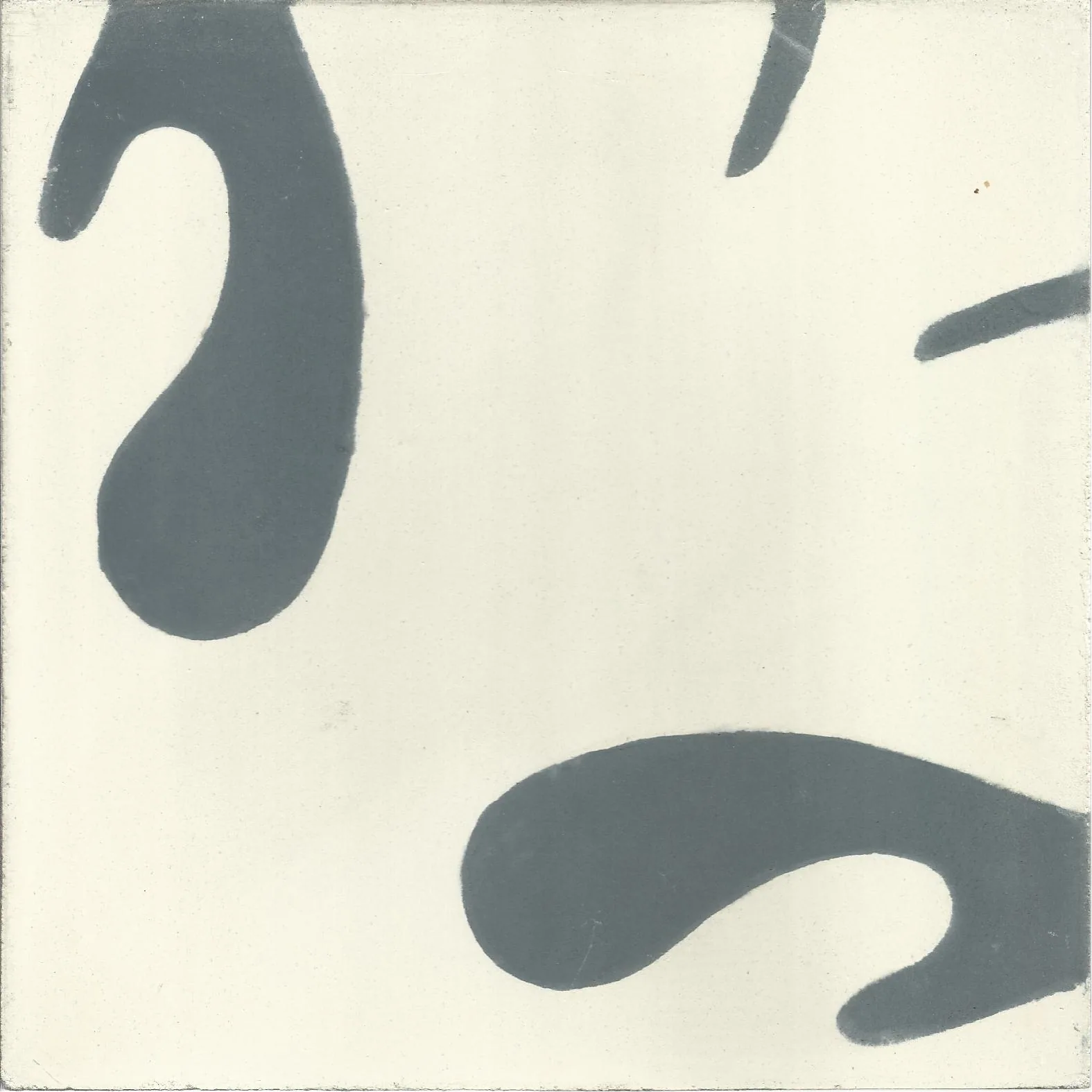 Akka Arabesque — Ivory — Handmade Moroccan Cement Tile