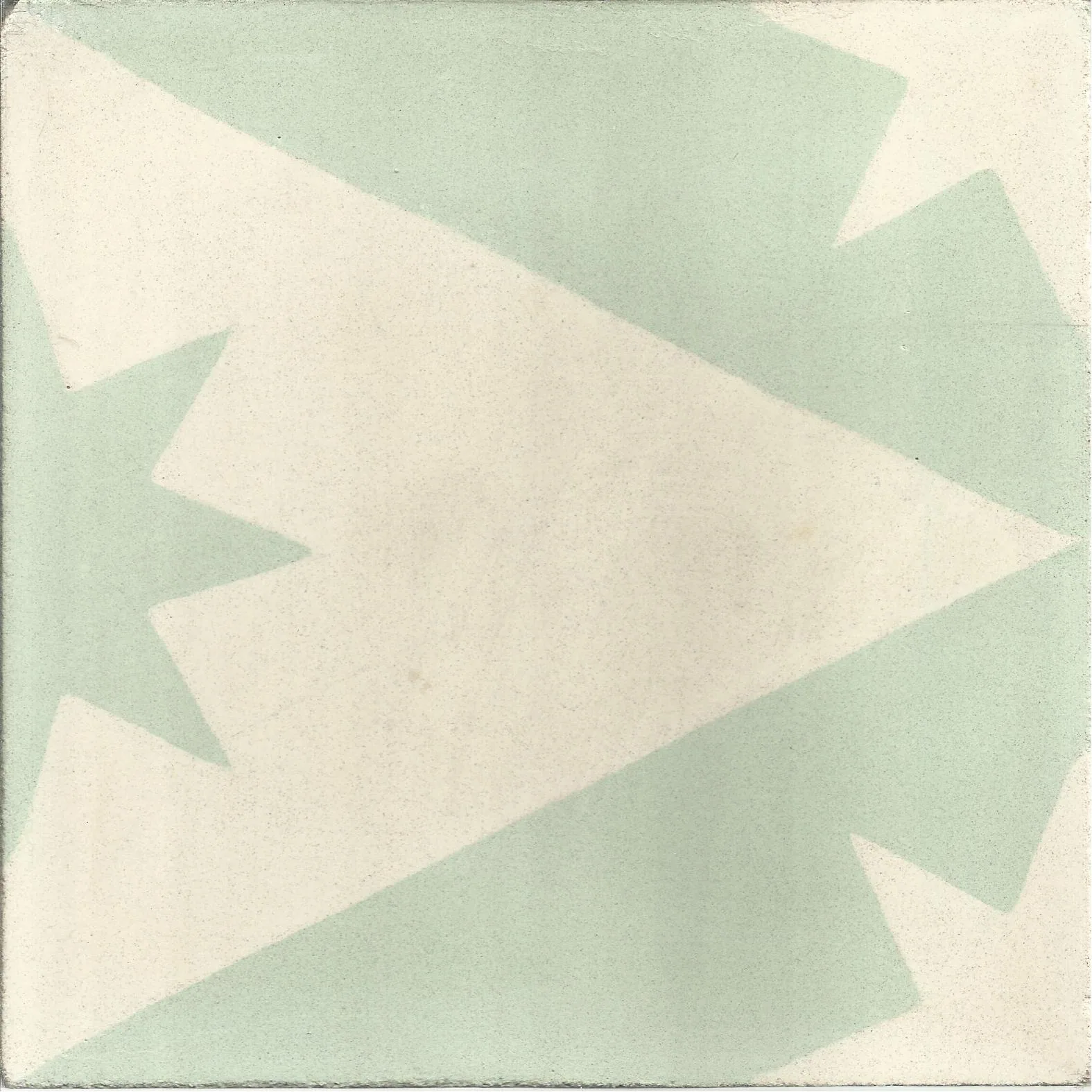 Laayoune Moon — Pearl — Handmade Moroccan Cement Tile