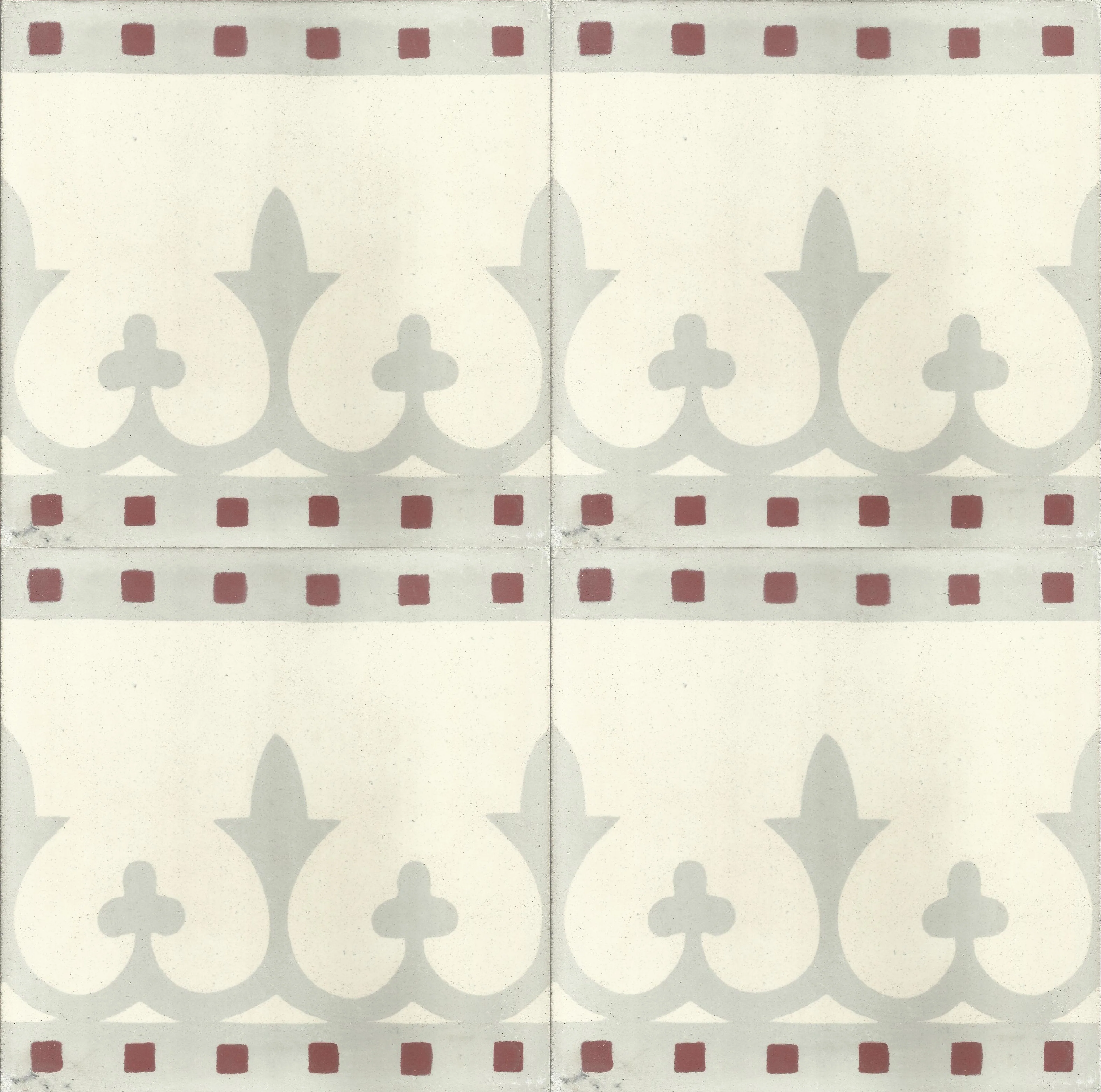 Bou Jeloud — Cobalt — Handmade Moroccan Cement Tile